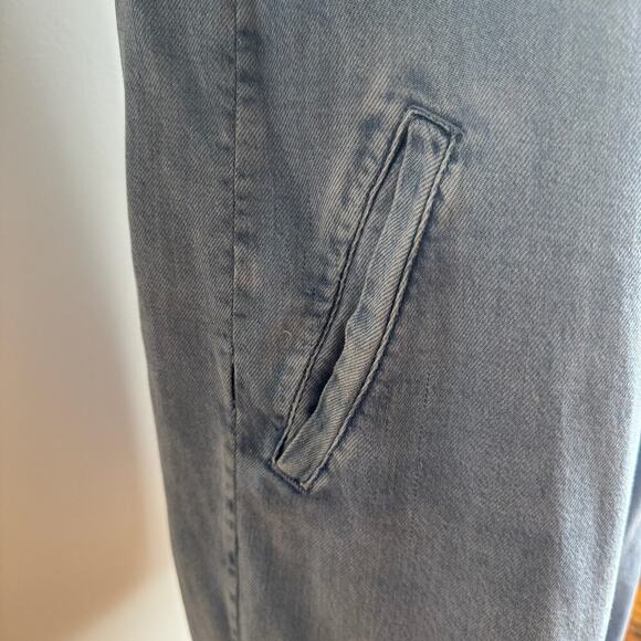 ALL SAINTS Denim Chambray Adela Mini Dress - Picture 8 of 14